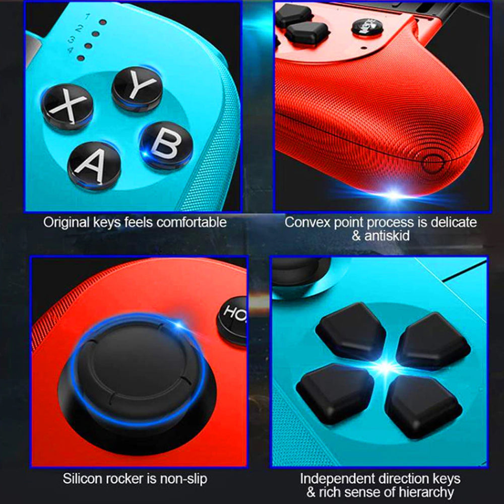USB Rechargeable Wireless Bluetooth Gaming Pad Direct Play Joystick_14
