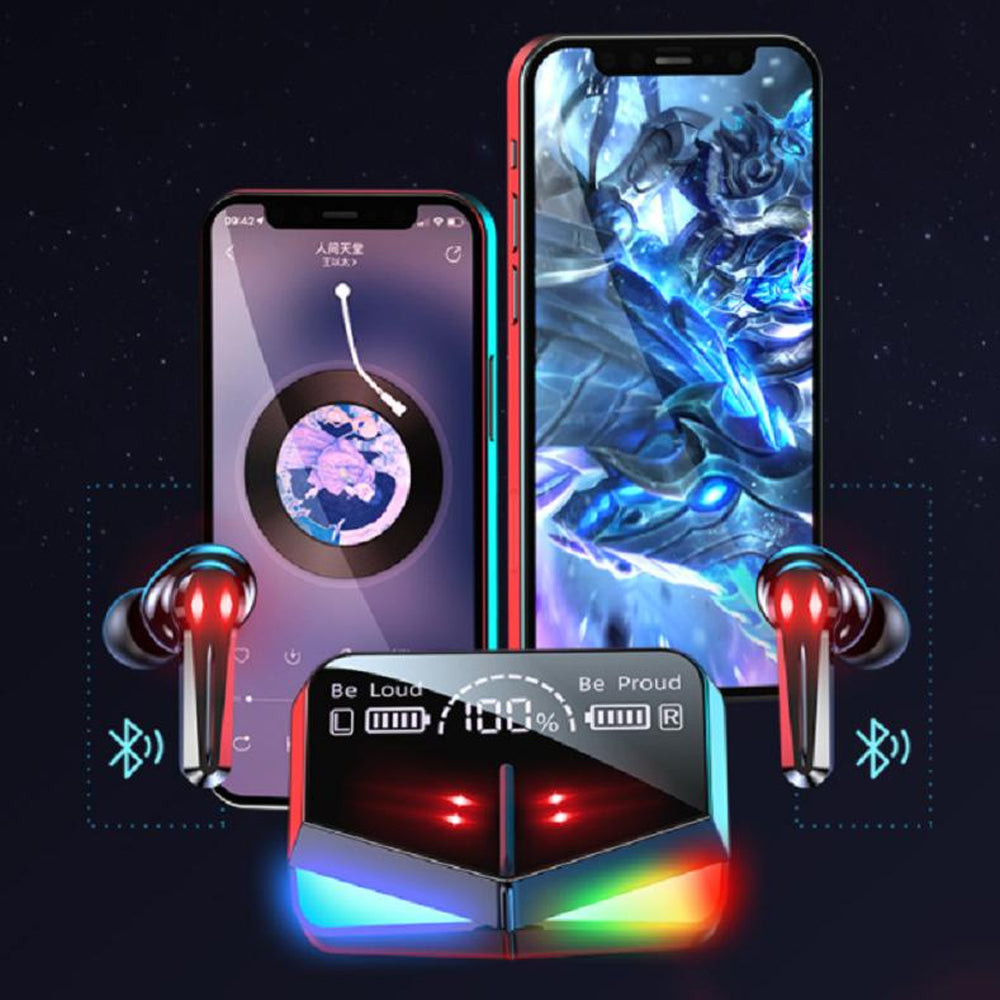 TWS Wireless Gaming Bluetooth Headphones with USB Charging Box_2