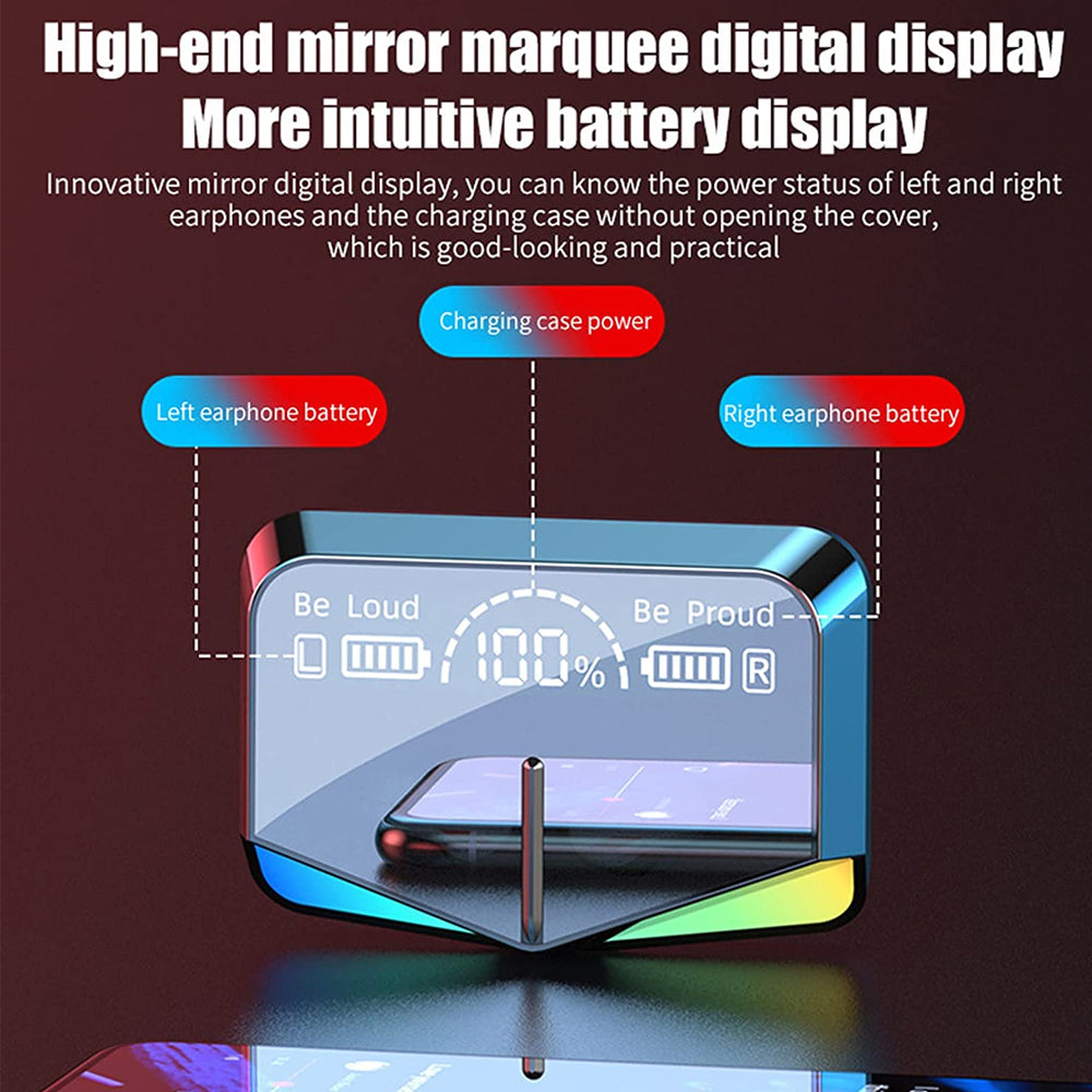 TWS Wireless Gaming Bluetooth Headphones with USB Charging Box_14