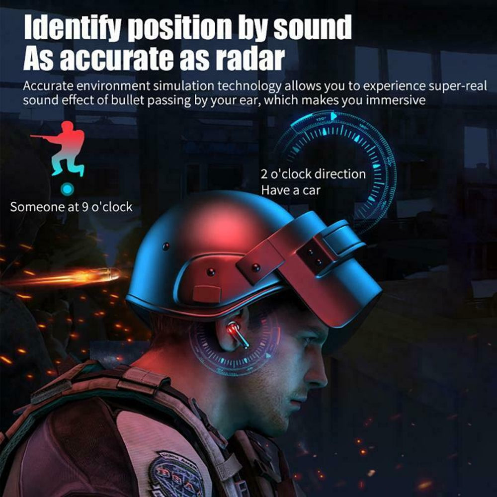 TWS Wireless Gaming Bluetooth Headphones with USB Charging Box_7