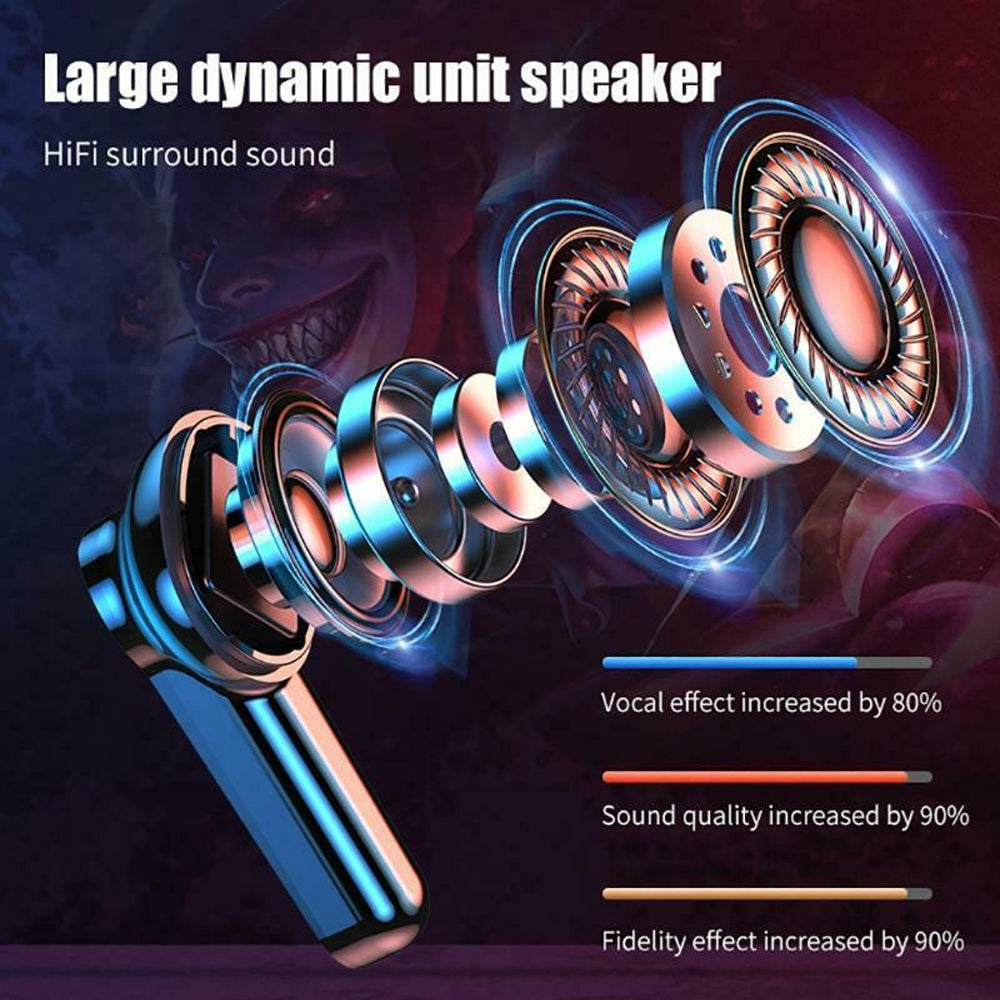 TWS Wireless Gaming Bluetooth Headphones with USB Charging Box_10