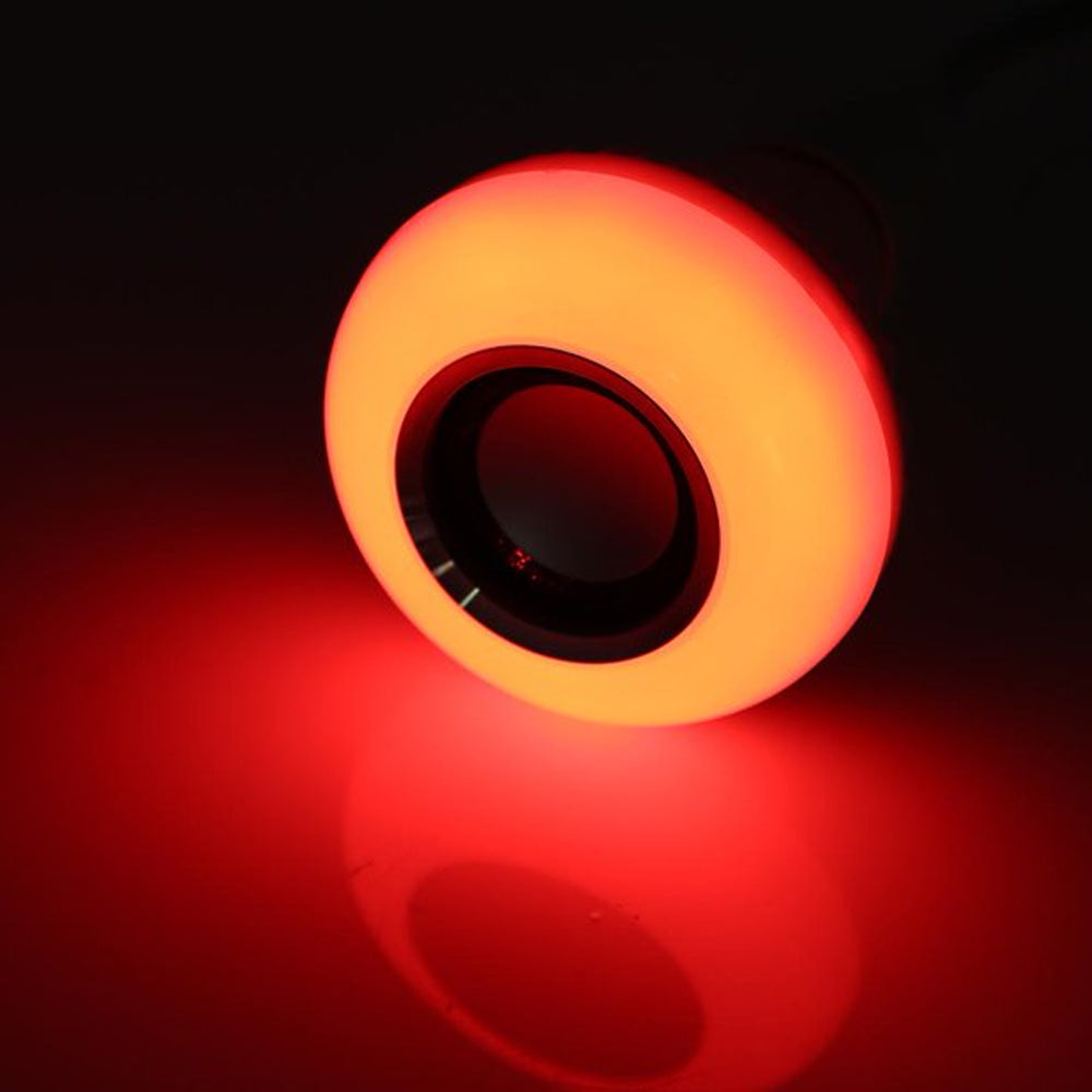 E27 Wireless Remote Control Mini Smart LED Audio Speaker_5