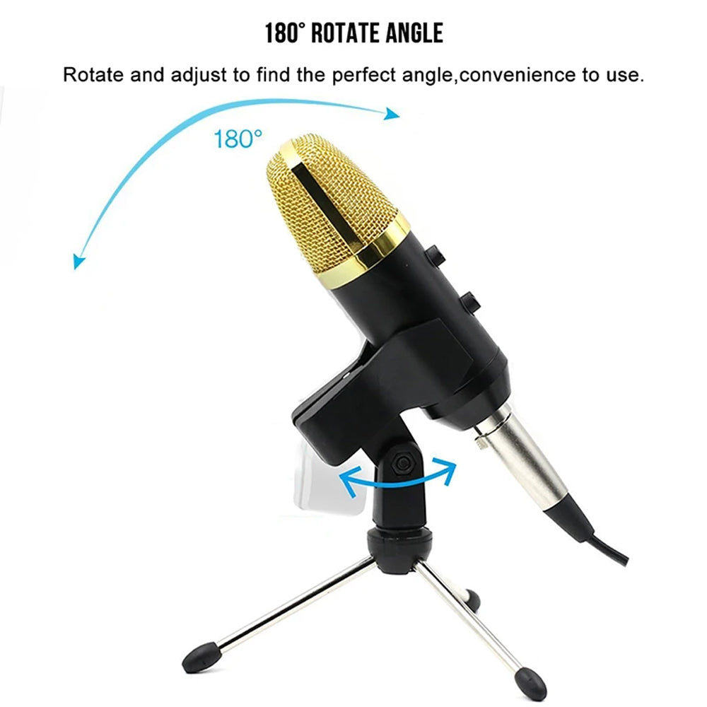 BM-300 USB Wired Condenser Microphone for Computer Studio_9