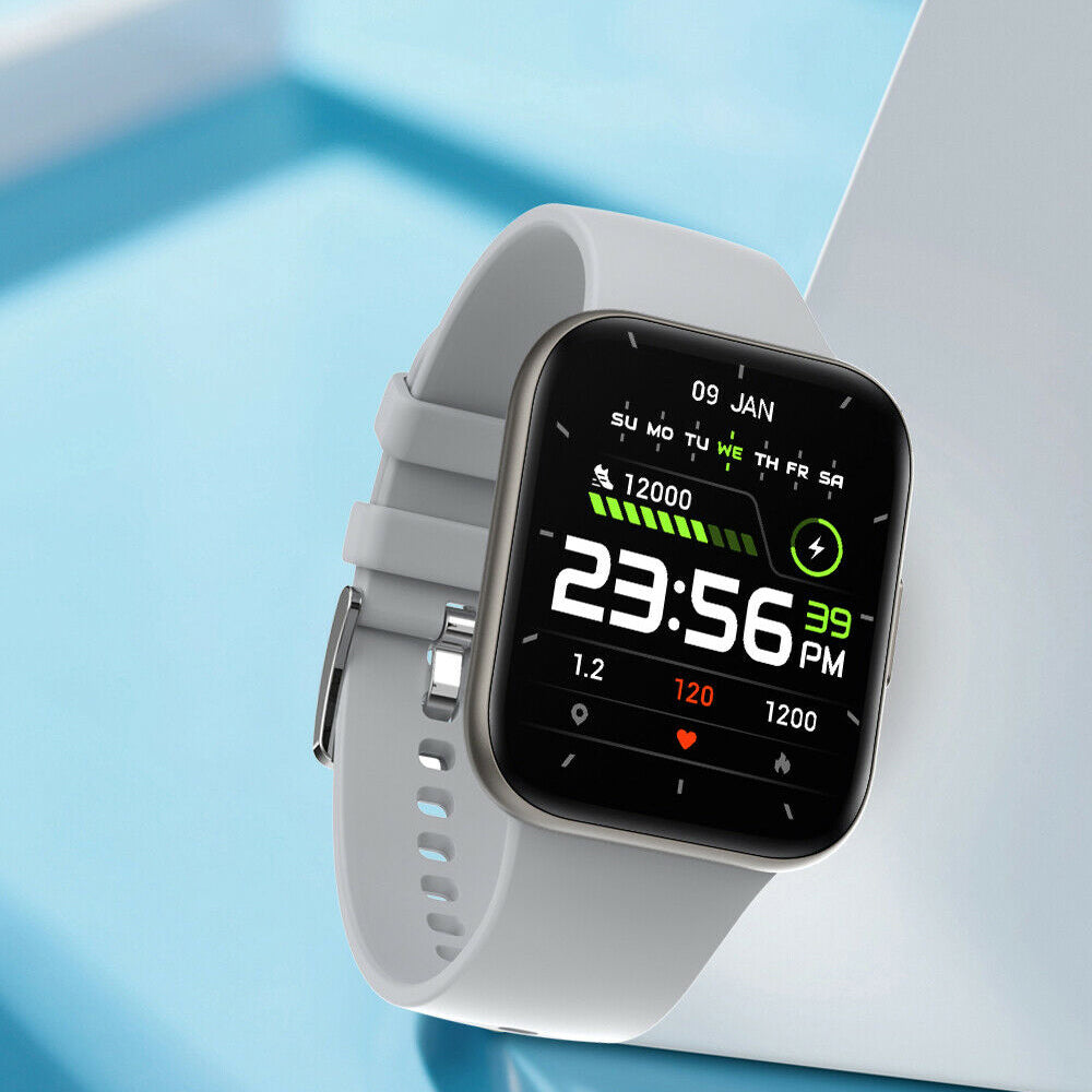 Full Touch Large Screen Fitness and Activity Smartwatch- USB Charging_6