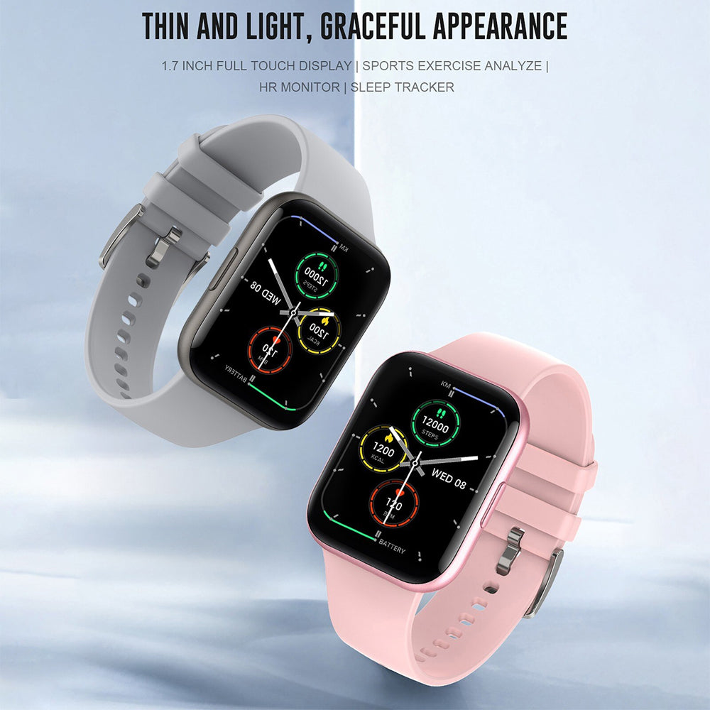 Full Touch Large Screen Fitness and Activity Smartwatch- USB Charging_8