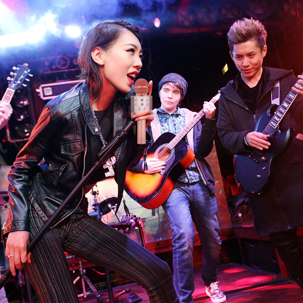 Portable USB Rechargeable Wireless Bluetooth Karaoke Microphone_10