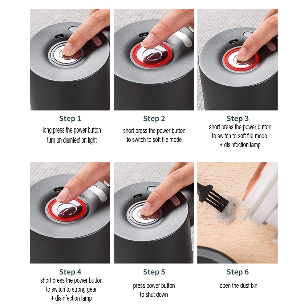 USB Rechargeable Cordless Automatic Hair and Lint Remover_13