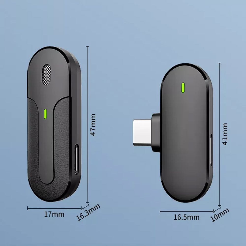 USB Rechargeable Wireless Mobile Phone Mic and Receiver_13