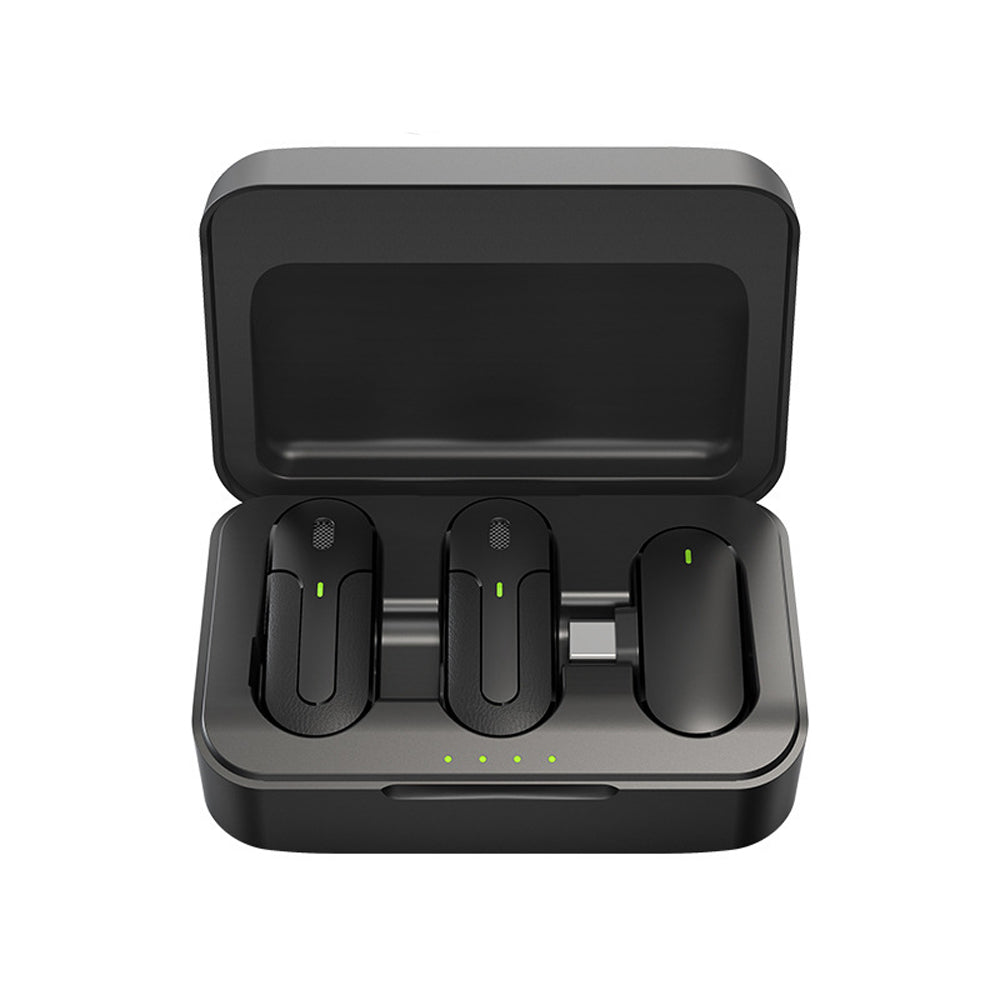 USB Rechargeable Wireless Mobile Phone Mic and Receiver_15