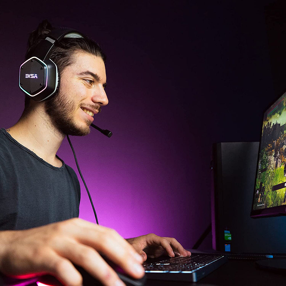 7.1 Surround Sound Gaming Headset with Noise Canceling Mic & RGB Light - USB Plugged-In_12