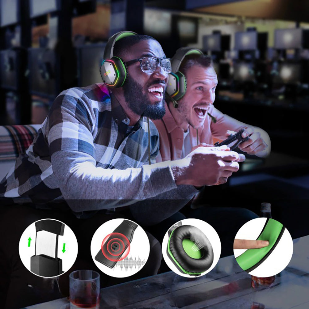 7.1 Surround Sound Gaming Headset with Noise Canceling Mic & RGB Light - USB Plugged-In_13