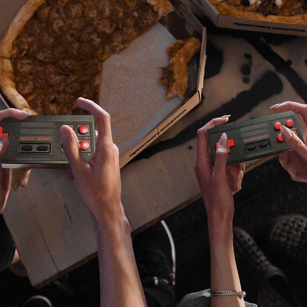 Wireless Handheld TV Gaming Console with Built-in Games- Battery Operated_9