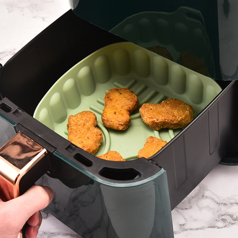 Washable Silicone Reusable Air Fryer Liner Kitchen Accessory_5