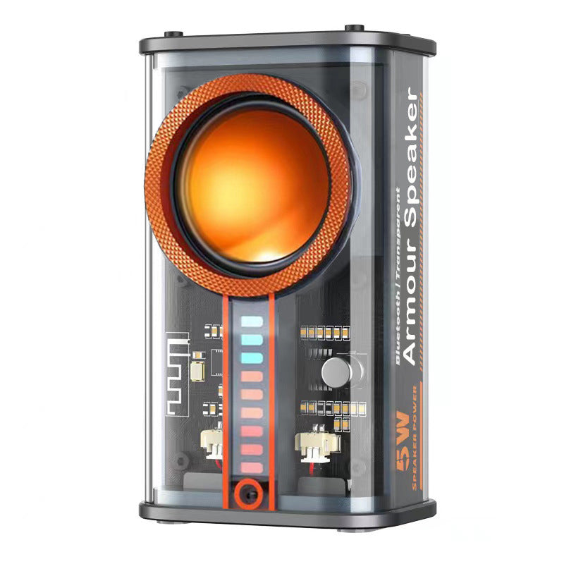 See Through Transparent Wireless Audio Speaker- Type C Charging_10