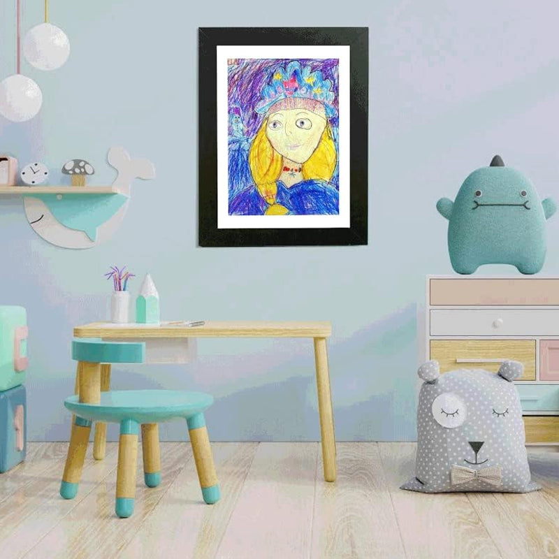 A4 Magnetic Front Opening Interchangeable Home Decor Photo Frame_8