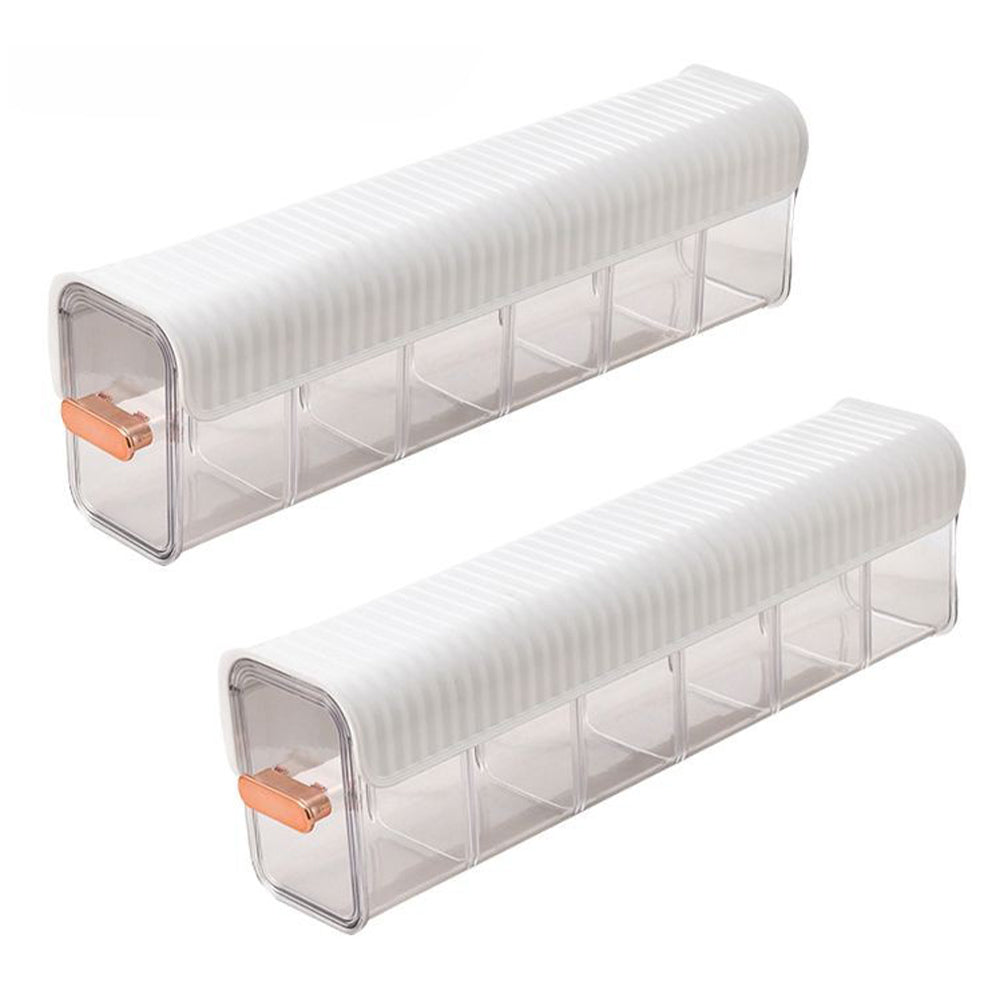 6-Cell Wall Mounted Socks and Underwear Drawer Organizer Efficient Storage Solution_5