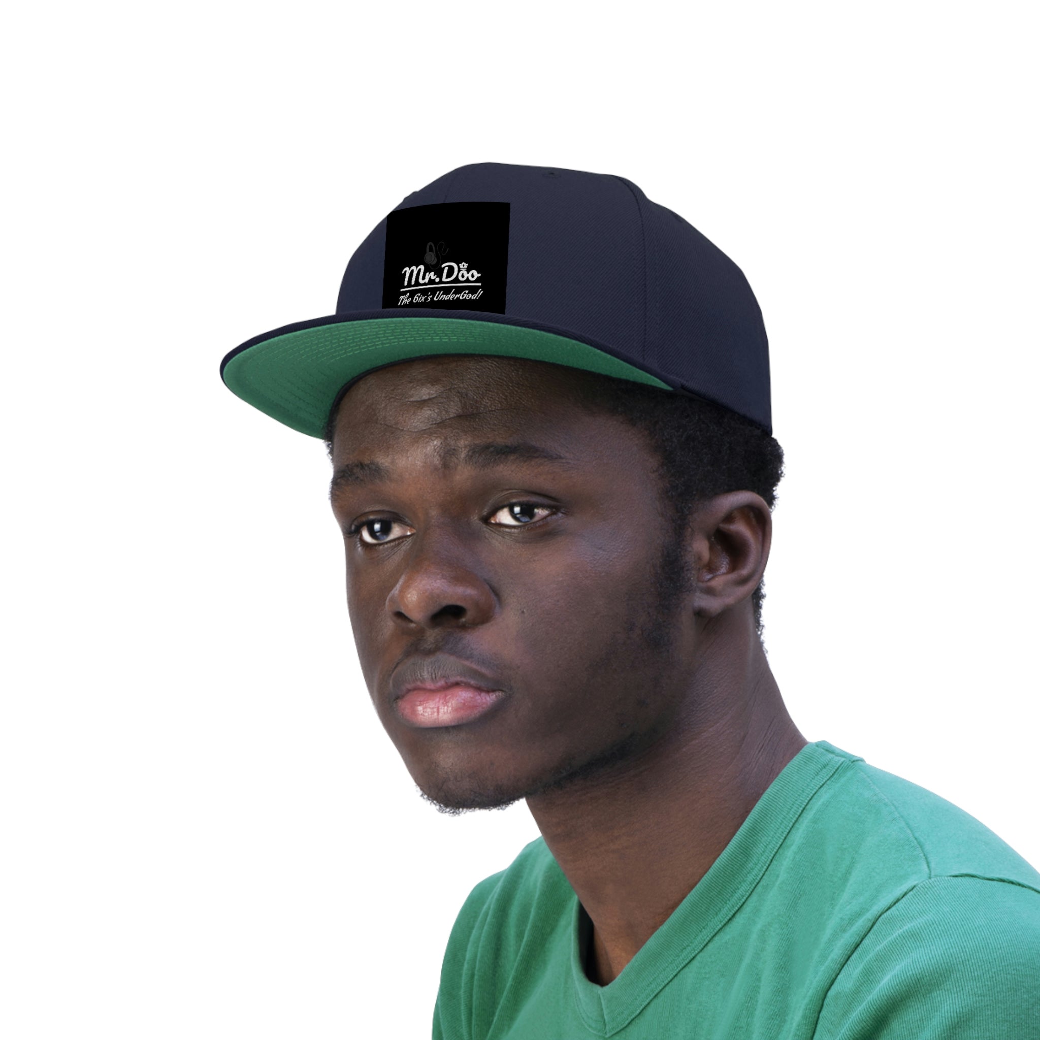 Unisex Flat Bill Hat