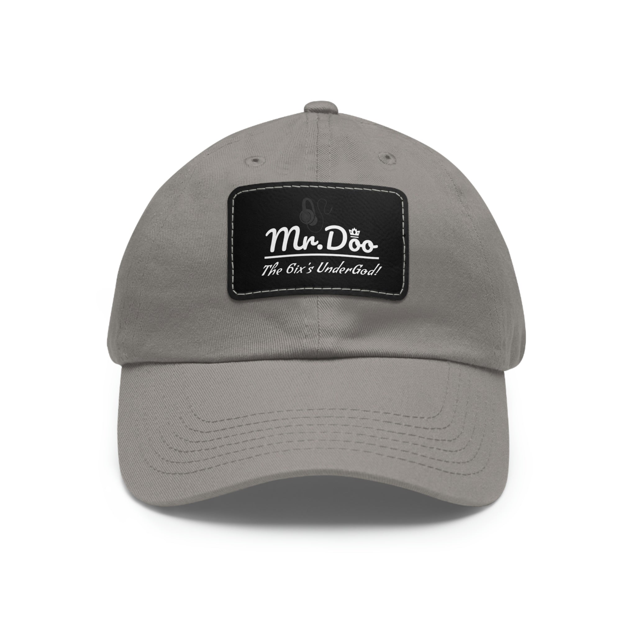 Dad Hat with Leather Patch