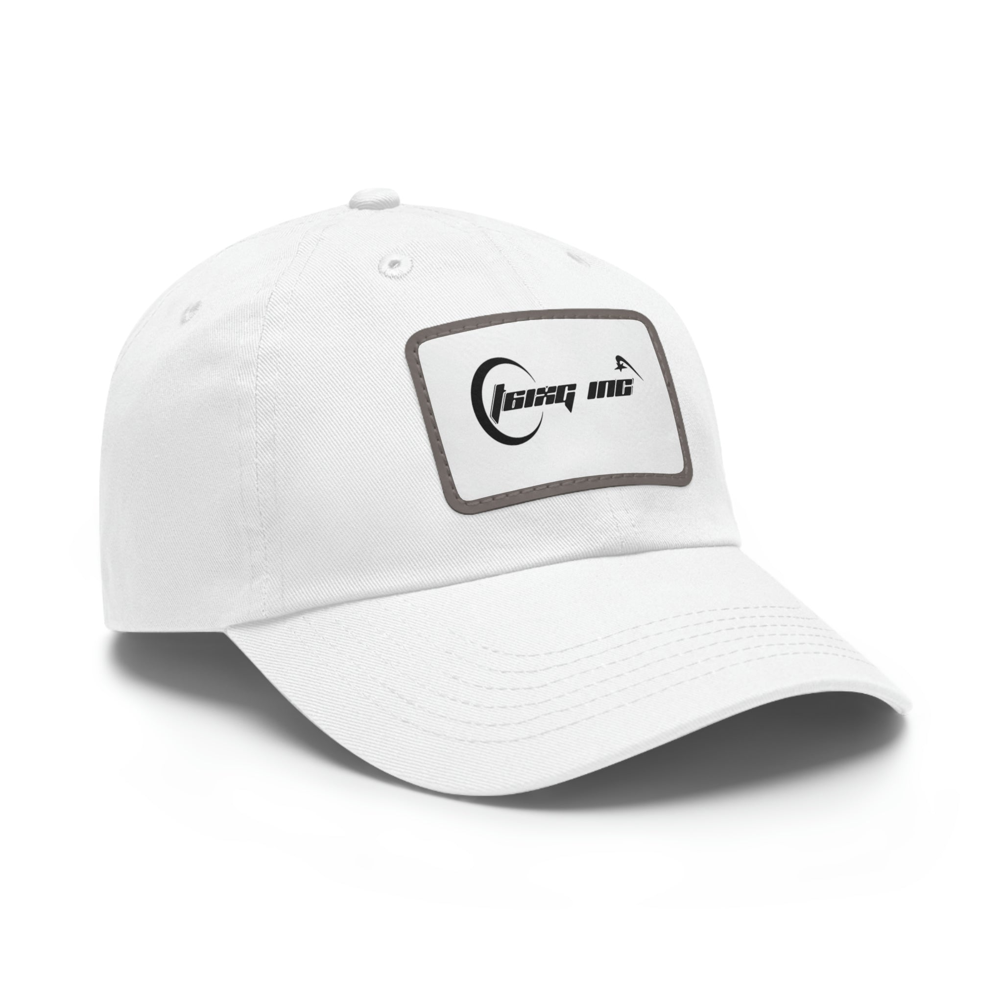 Dad Hat with Leather Patch